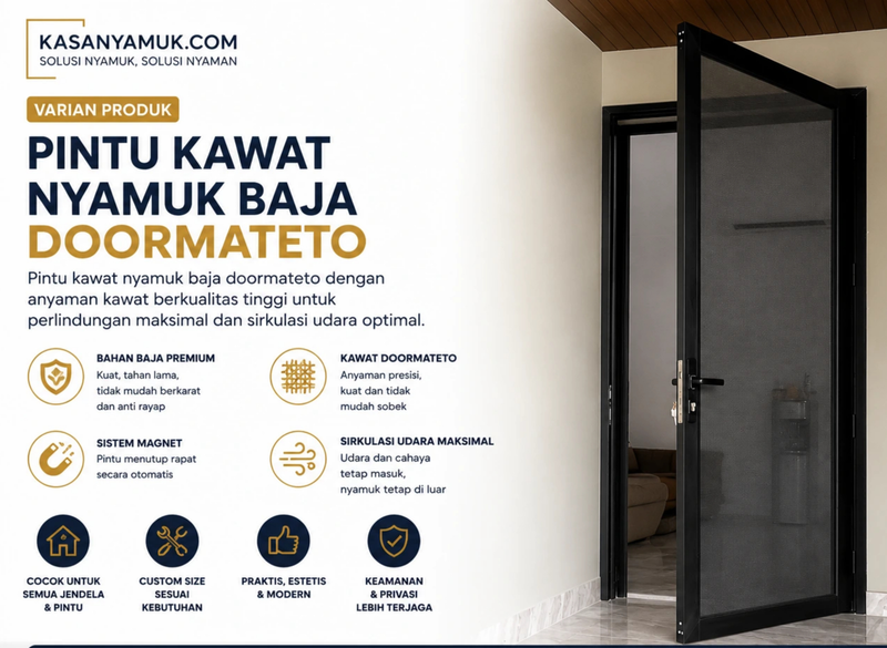 Pintu Kawat Baja Doormateto